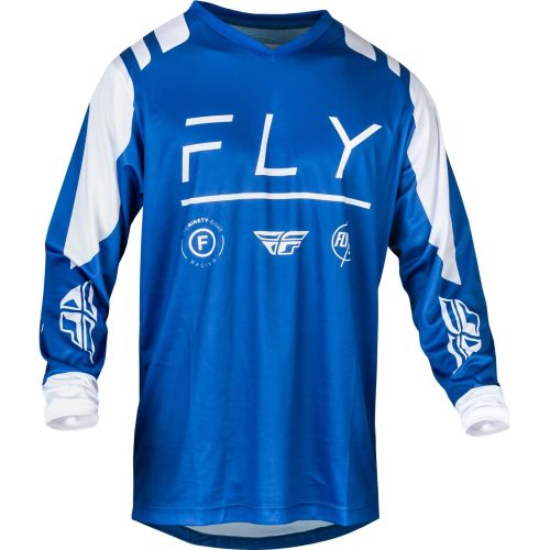 MAILLOT FLY F-16 TRUE BLUE/BLANC