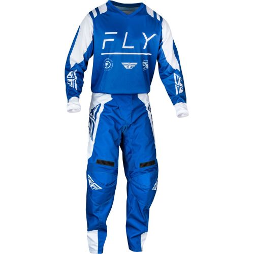 MAILLOT FLY F-16 TRUE BLUE/BLANC