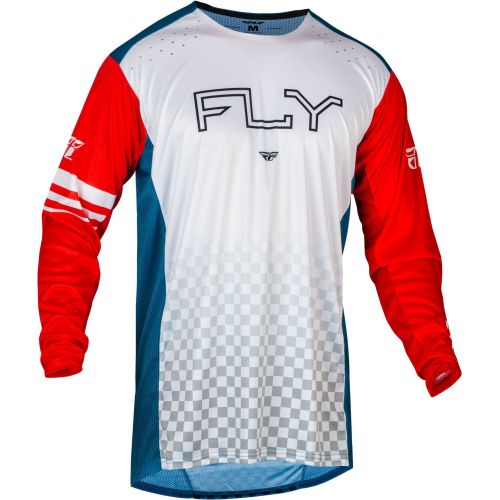 MAILLOT FLY RAYCE ROUGE/BLANC/BLEU