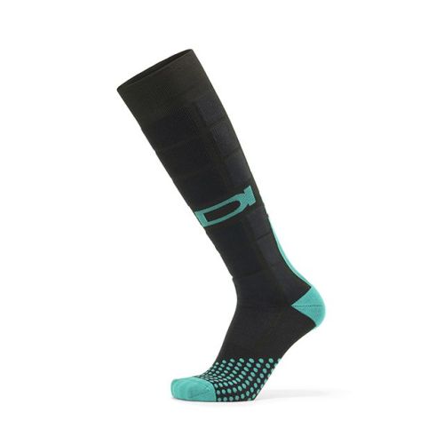 CHAUSSETTES WOOPS NOIR/VERT