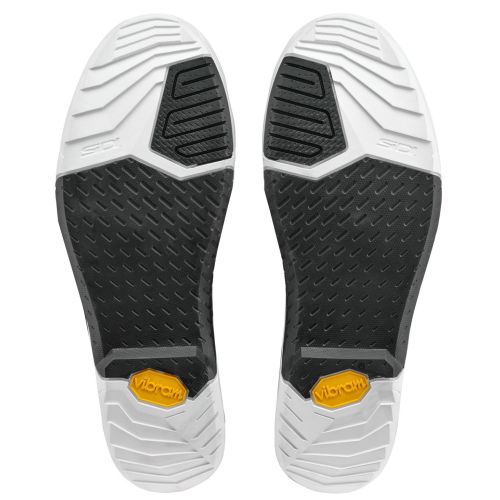 388-SEMELLES VIBRAM MX DOUBLE DENSITE BLANC/NOIR