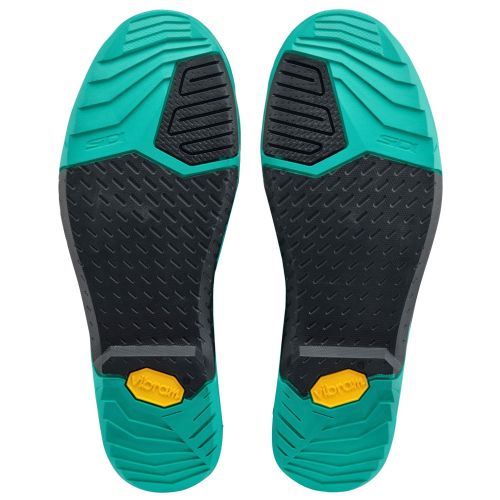 388-SEMELLES VIBRAM MX DOUBLE DENSITE MINT/NOIR