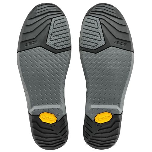 388-SEMELLES VIBRAM MX DOUBLE DENSITE NOIR/ANTHRACITE