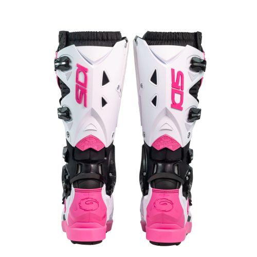 BOTTES SIDI CROSSFIRE 3 SRS NOIR/BLANC/ROSE