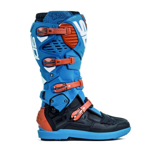 BOTTES SIDI CROSSFIRE 3 SRS BLEU PETROLE/BRONZE