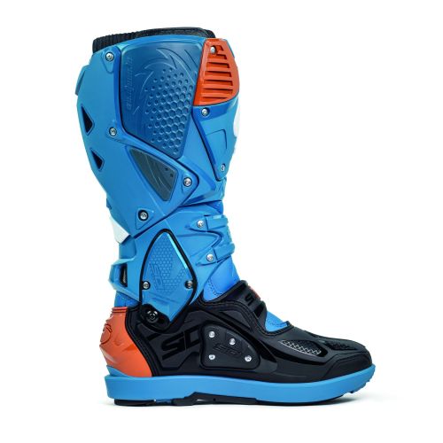 BOTTES SIDI CROSSFIRE 3 SRS BLEU PETROLE/BRONZE