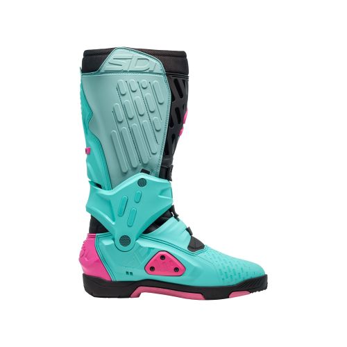 BOTTES SIDI CROSSAIR MINT/NOIR/ROSE