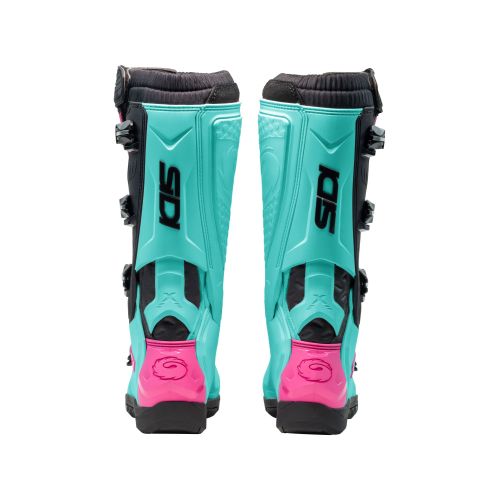 BOTTES SIDI X POWER SC MINT/NOIR/ROSE