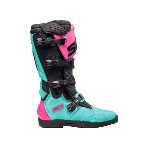 BOTTES SIDI X POWER SC MINT/NOIR/ROSE