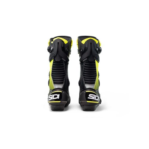 BOTTES SIDI MAG-1 NOIR/JAUNE