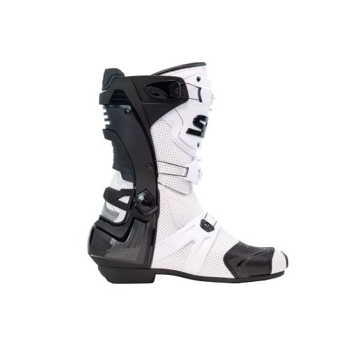 BOTTES SIDI REX AIR BLANC/NOIR