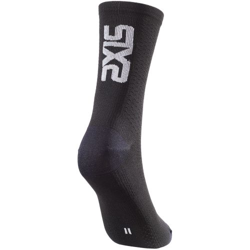 CHAUSSETTES SIXS SHORT LOGO V2, ALL BLACK