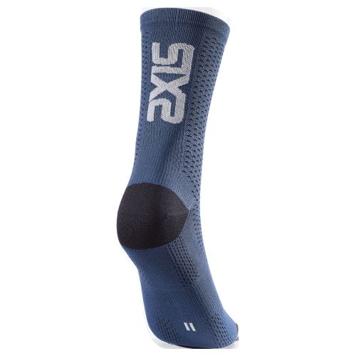 CHAUSSETTES SIXS SHORT LOGO V2, AVIO BLACK