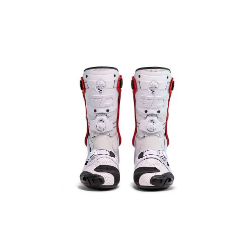 BOTTES SIDI REX AIR BLANC/ROUGE