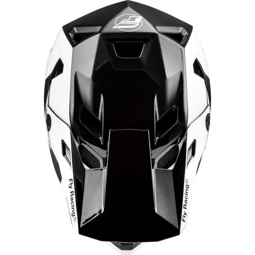 CASQUE FLY RAYCE BLACK/WHITE/GREY