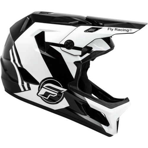 CASQUE FLY RAYCE BLACK/WHITE/GREY