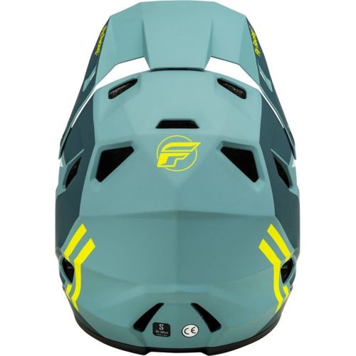 CASQUE FLY RAYCE MATTE BLUE STONE/HI-VIS