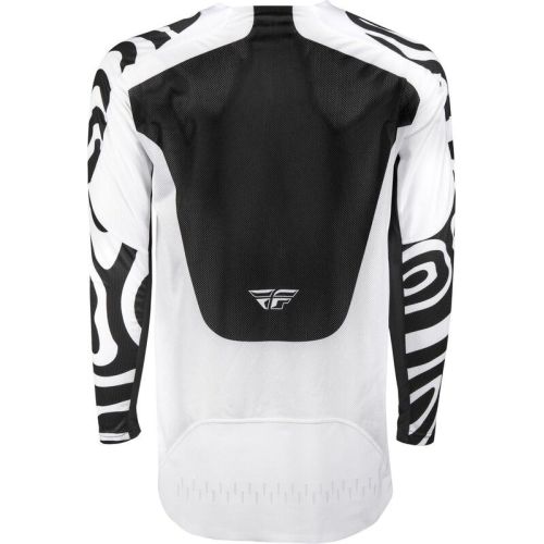 MAILLOT FLY EVO DST ABYSS BLANC/NOIR