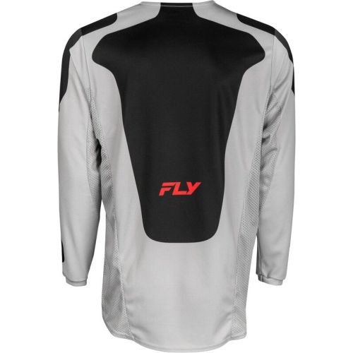 MAILLOT FLY KINETIC SYM LIGHT GRIS/ROUGE/NOIR