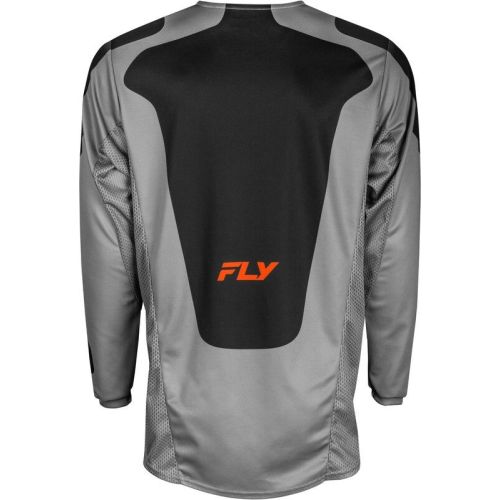 MAILLOT FLY KINETIC SYM GRIS/ORANGE/NOIR