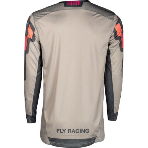 MAILLOT FLY LITE VICE LIGHT GRIS/ROSE/CORAIL