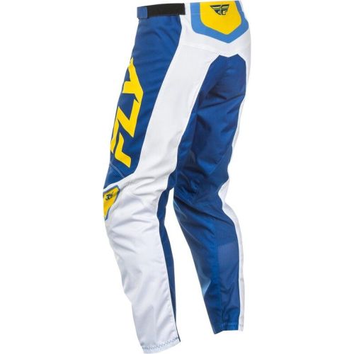 PANTALON FLY F-16 BLANC/DARK BLEU/JAUNE