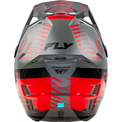 CASQUE FLY FORMULA CP SLICE GRIS/ROUGE/NOIR