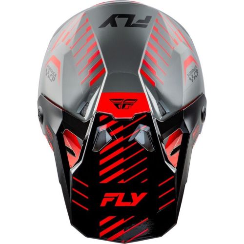 CASQUE FLY FORMULA CP SLICE GRIS/ROUGE/NOIR