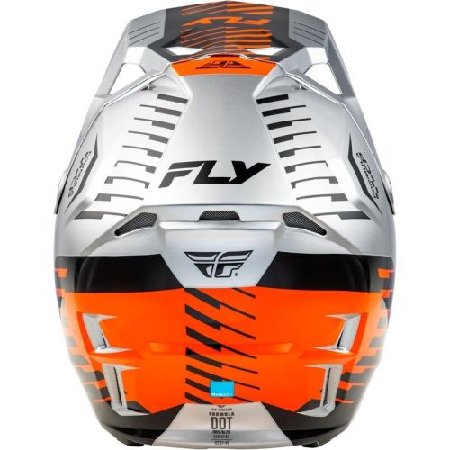 CASQUE FLY FORMULA CP SLICE GRIS/ORANGE/NOIR