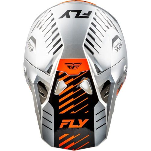 CASQUE FLY FORMULA CP SLICE GRIS/ORANGE/NOIR