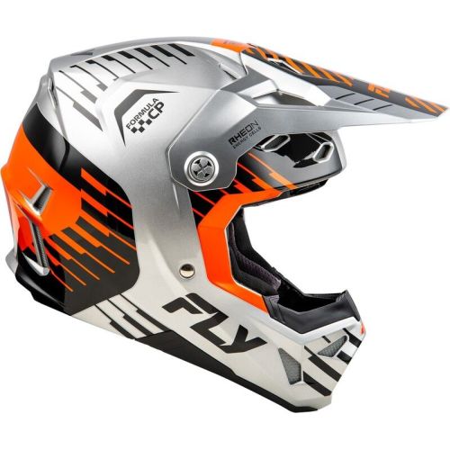 CASQUE FLY FORMULA CP SLICE GRIS/ORANGE/NOIR