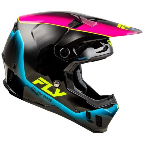 CASQUE FLY FORMULA CC UNDERGLOW NOIR/ROSE/BLEU