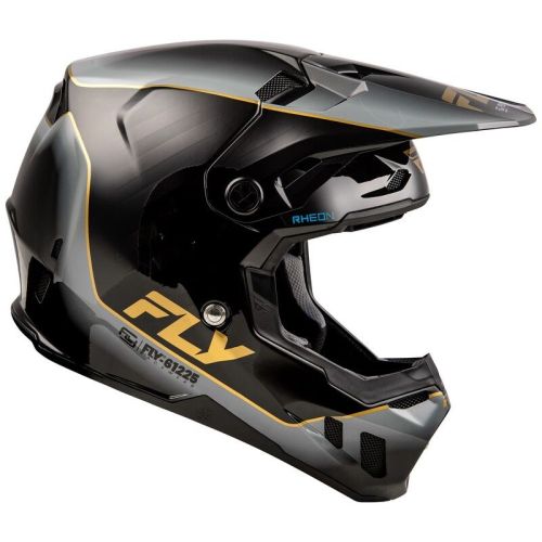 CASQUE FLY FORMULA CC UNDERGLOW NOIR/GRIS/OR