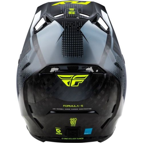 CASQUE FLY FORMULA S CARBON PROTOCOL GRIS/HI-VIS