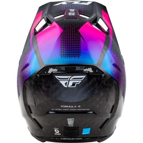 CASQUE FLY FORMULA S CARBON PROTOCOL BLEU/ROSE