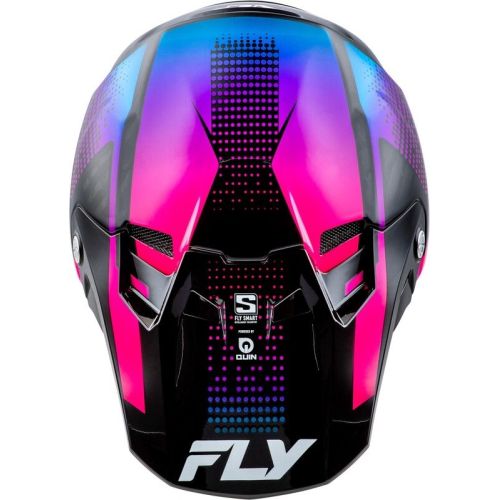 CASQUE FLY FORMULA S CARBON PROTOCOL BLEU/ROSE