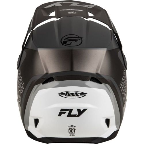 CASQUE FLY KINETIC RALLY MATTE GRIS/NOIR/BLANC