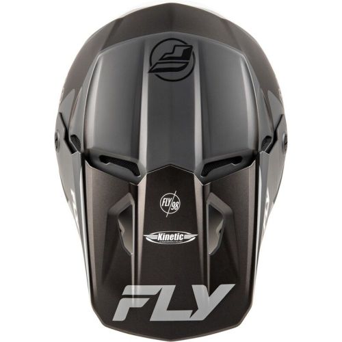 CASQUE FLY KINETIC RALLY MATTE GRIS/NOIR/BLANC