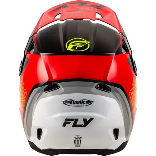 CASQUE FLY KINETIC RALLY ROUGE/NOIR/BLANC