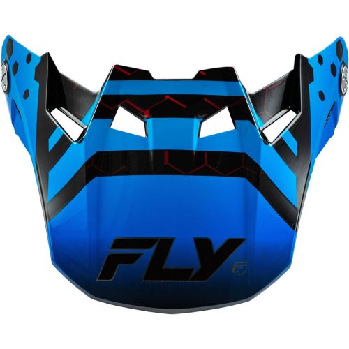 VISIERE CASQUE FLY FORMULA CC TEKTONIC NOIR/BLEU/ROUGE