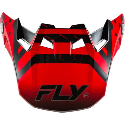 VISIERE CASQUE FLY FORMULA CC TEKTONIC NOIR/ROUGE/ORANGE