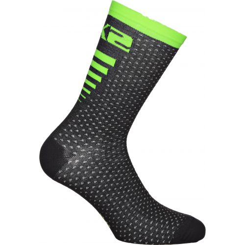 CHAUSSETTES SIXS ARROW MERINOS, GREEN FLUO