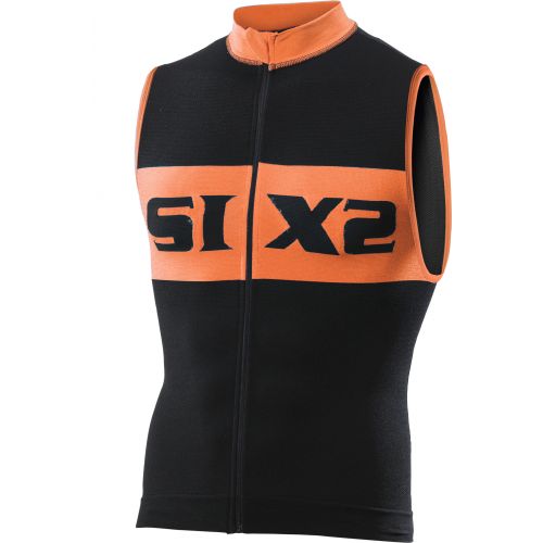 MAILLOT SIXS BIKE 2 LUXURY, NOIR ORANGE