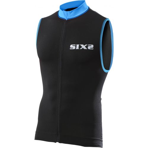 MAILLOT SIXS BIKE 2 STRIPES, NOIR BLEU