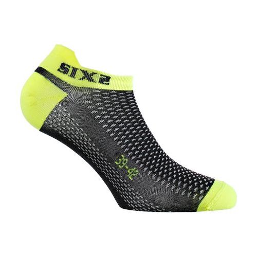 CHAUSSETTES SIXS FANT S, YELLOW FLUO