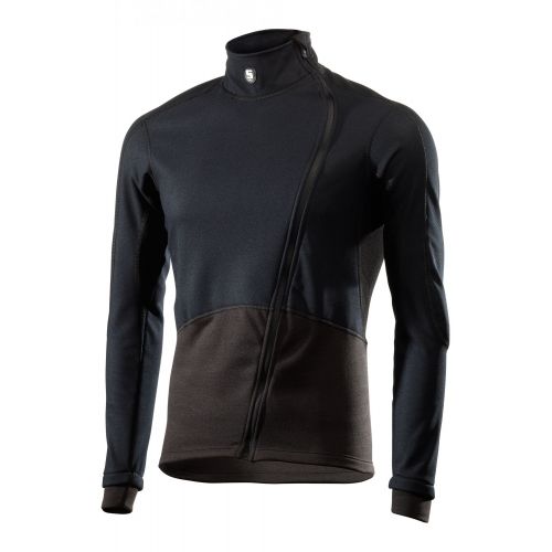MAILLOT SIXS FULL WTJ WIND STOPPER MANCHES LONGUES, BLACK