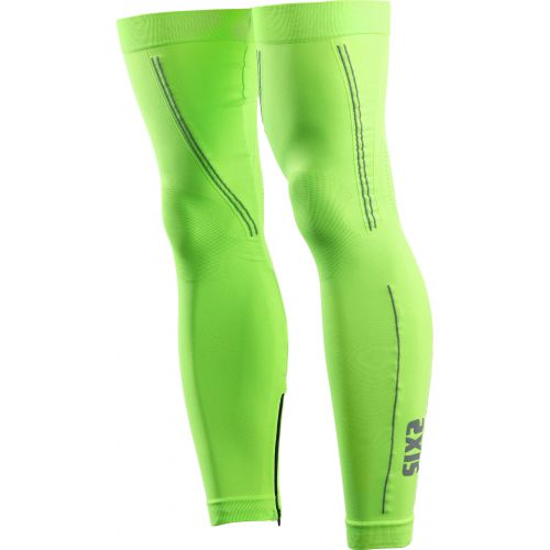 JAMBIERES HIVER SIXS GAMI, GREEN FLUO