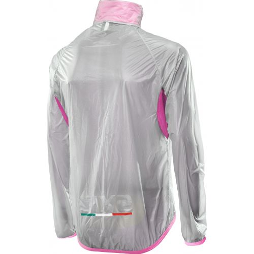 COUPE VENT SIXS GHOST TRANSPARENT ROSE FLUO