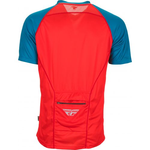MAILLOT FLY ACTION ELITE RED DARK TEAL