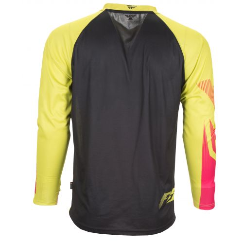 MAILLOT FLY RADIUM BLACK LIME PINK